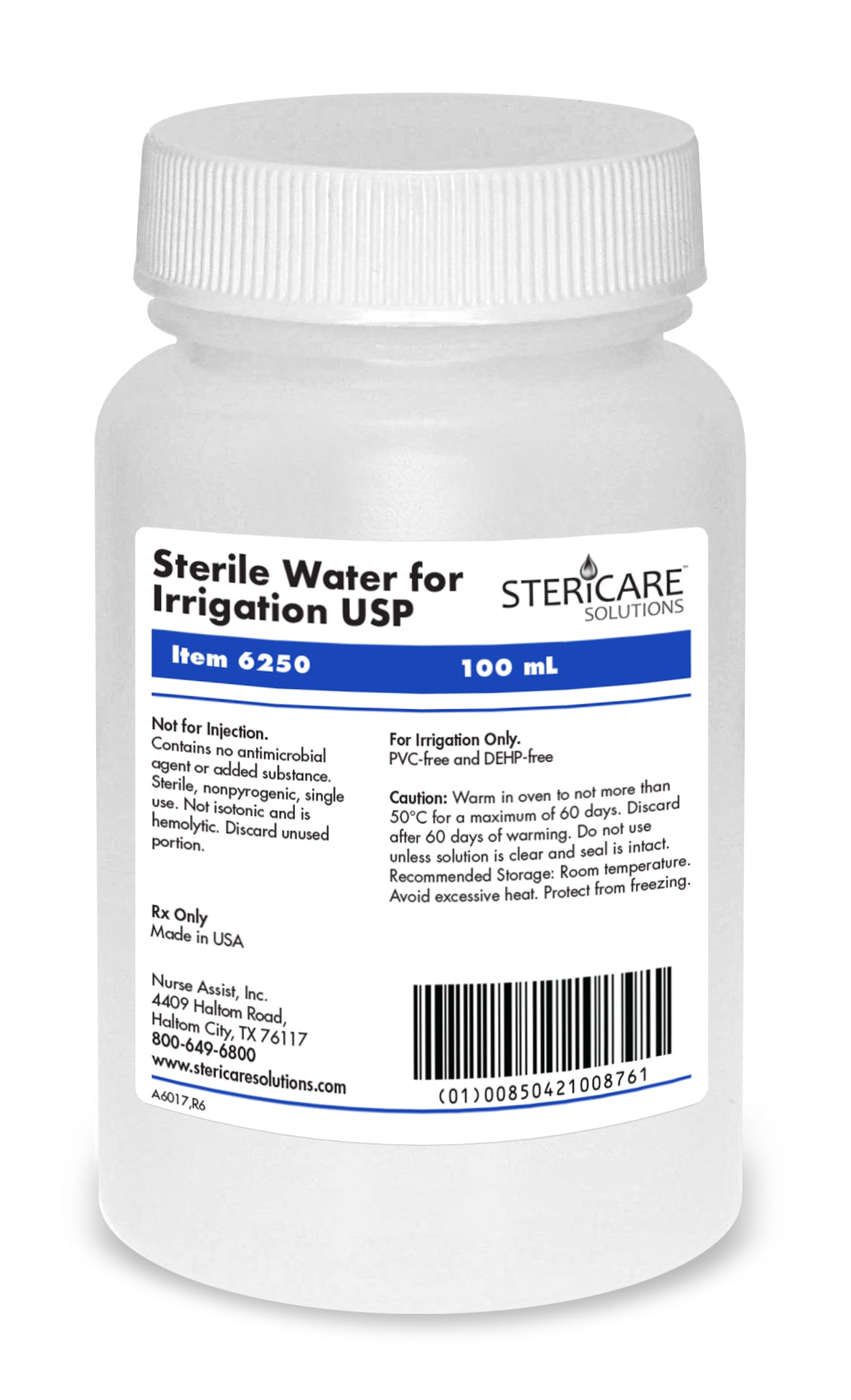 SteriCare Solutions Sterile Water 100mL