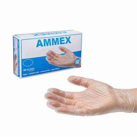 Ammex Vinyl Gloves